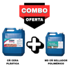 COMBO ✨ Cuñete Cera Plástica ECO + Medio Cuñete Sellador Polimérico