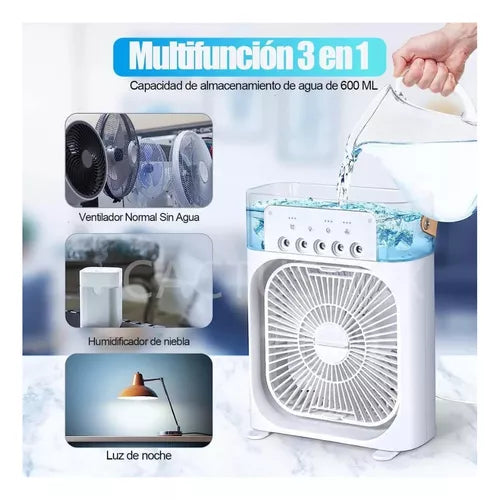 Aire Acondicionado Portátil Humificador    ⭐⭐⭐⭐⭐