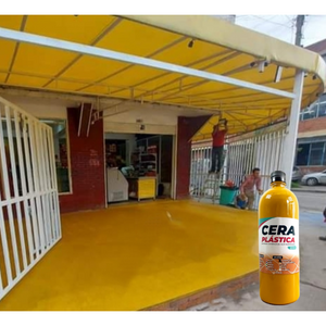 Medio Cuñete Cera Plástica ECO para Pisos Rústicos ✨🏠  ⭐⭐⭐⭐⭐