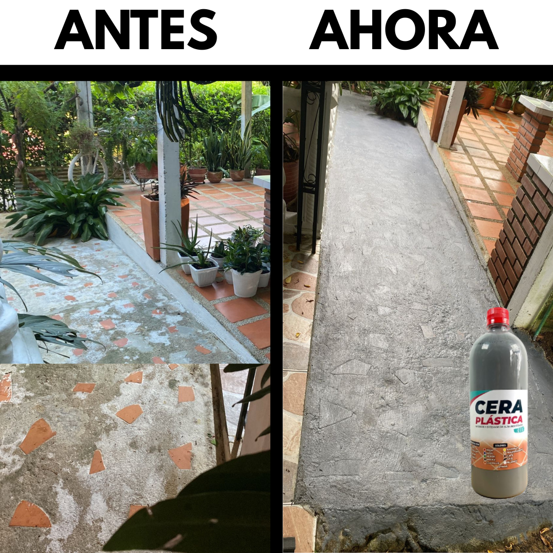 Medio Cuñete Cera Plástica ECO para Pisos Rústicos ✨🏠  ⭐⭐⭐⭐⭐