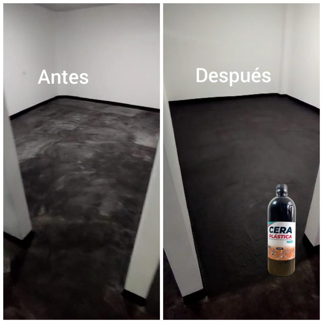Medio Cuñete Cera Plástica ECO para Pisos Rústicos ✨🏠  ⭐⭐⭐⭐⭐