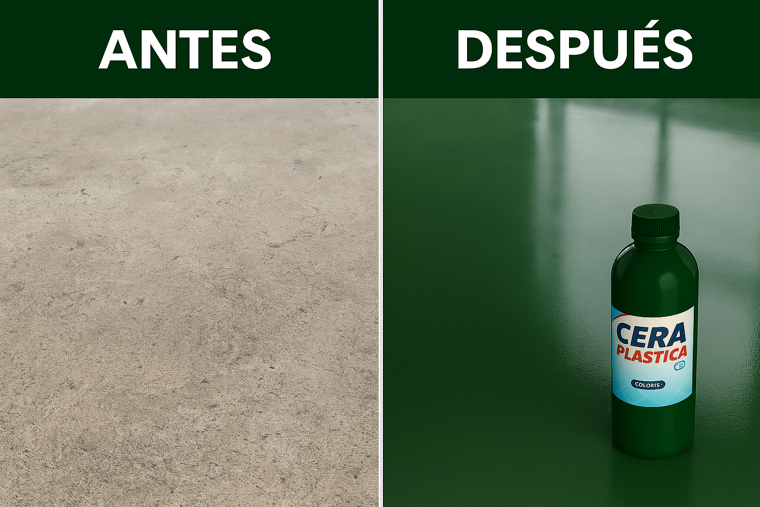 Medio Cuñete Cera Plástica ECO para Pisos Rústicos ✨🏠  ⭐⭐⭐⭐⭐