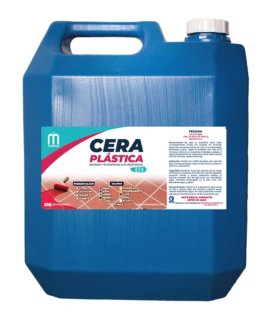 Cuñete Cera Plástica ECO